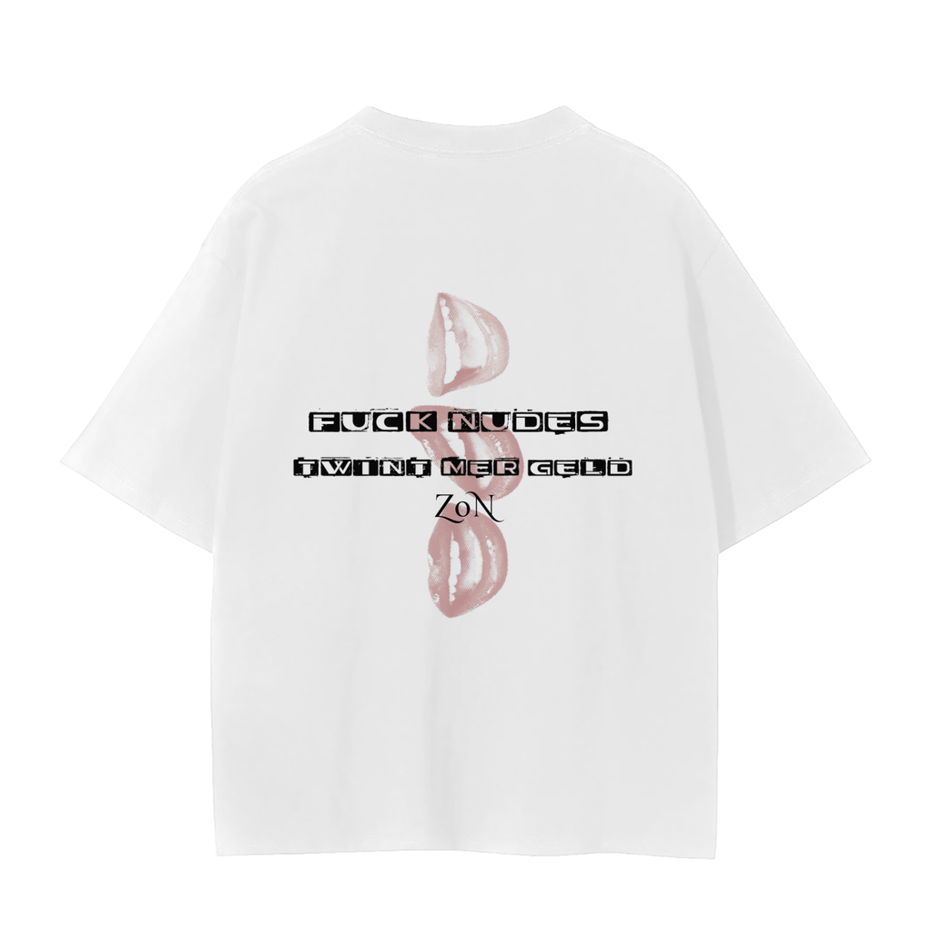 F N*des twint mer geld - Streetwear T-Shirt