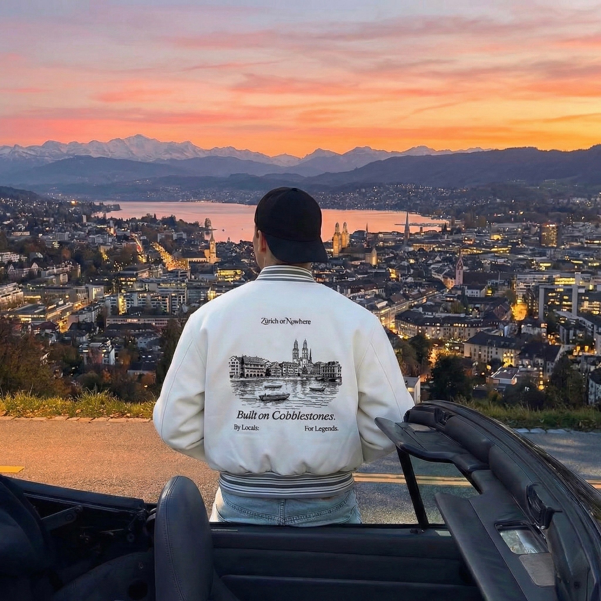 College Jacke Züri