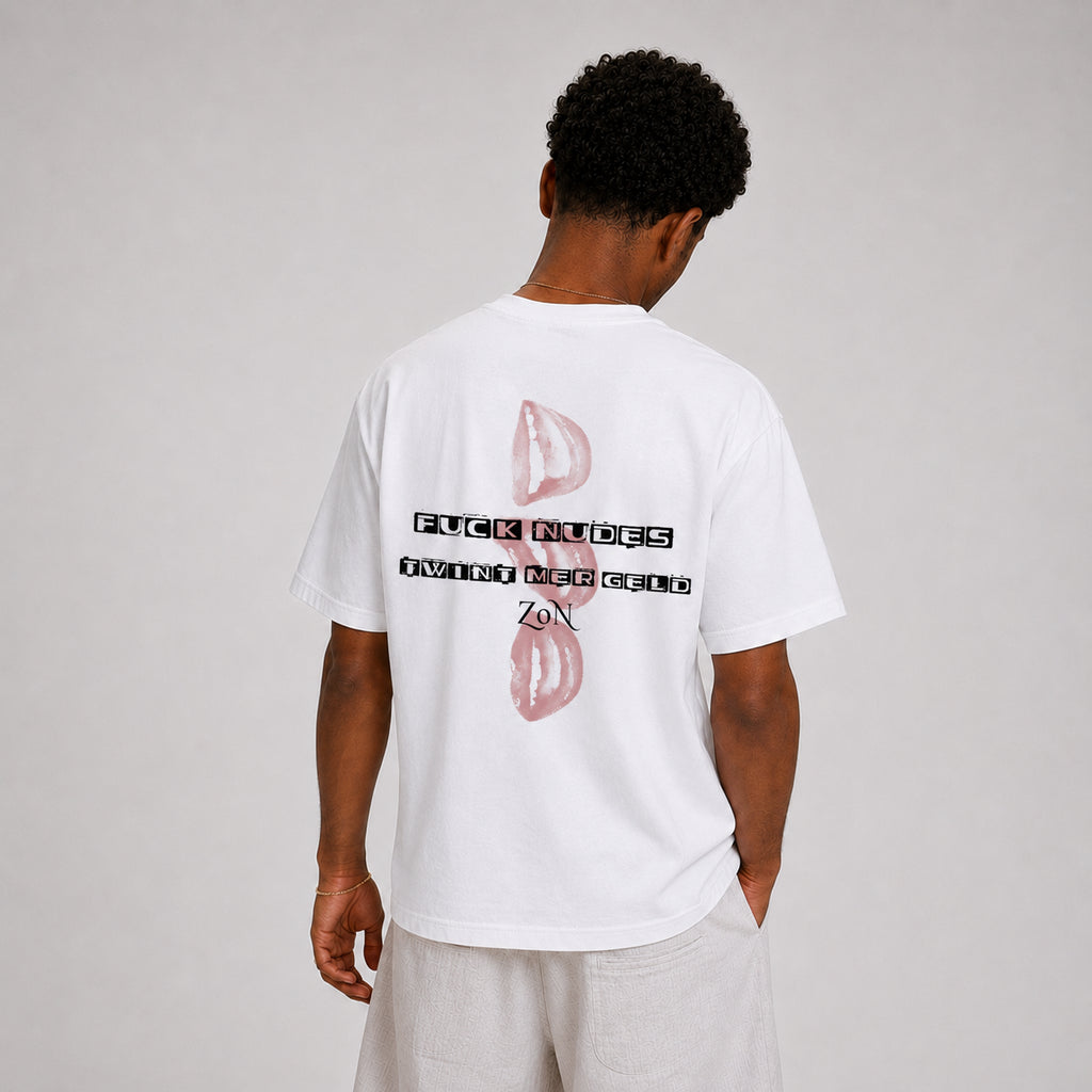 F N*des twint mer geld - Streetwear T-Shirt