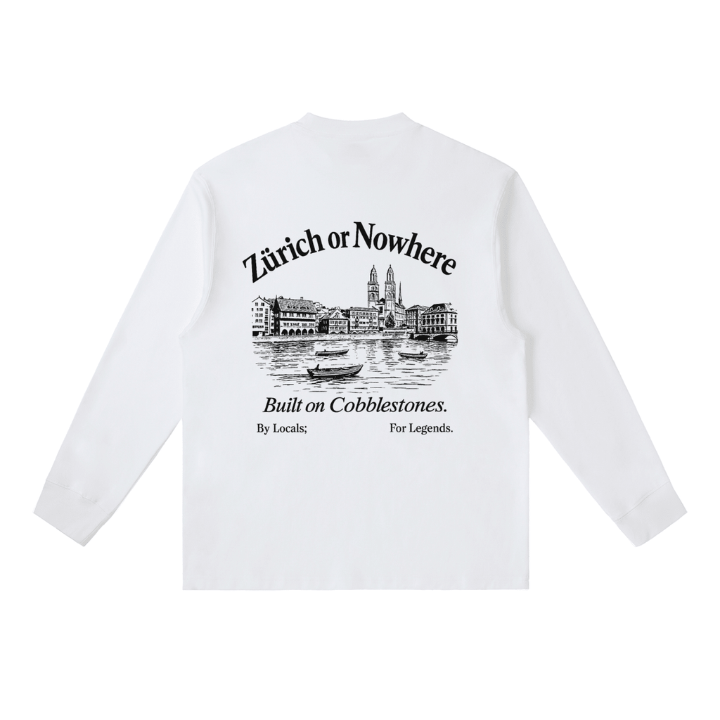 Built on Cobblestone Long-Sleeve T-Shirt - ZoN