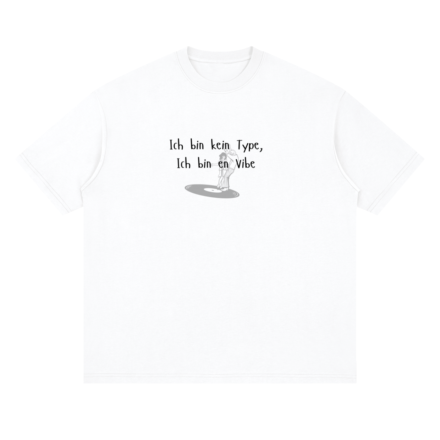 Streetwear Loose Drop Shoulder T-Shirt