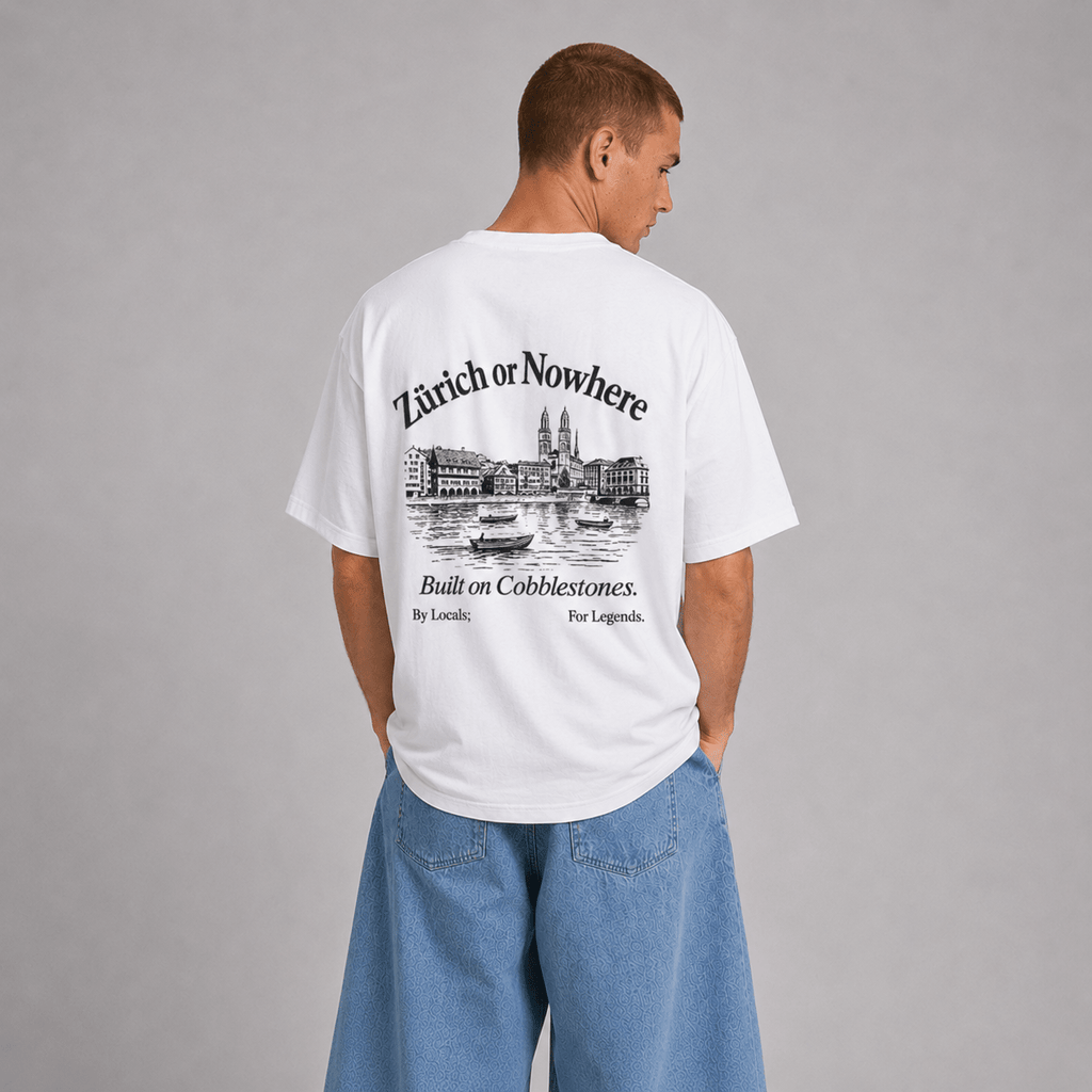 Cobblestone Classic Unisex Baumwoll T-Shirt für den Sommer T-shirt - ZoN