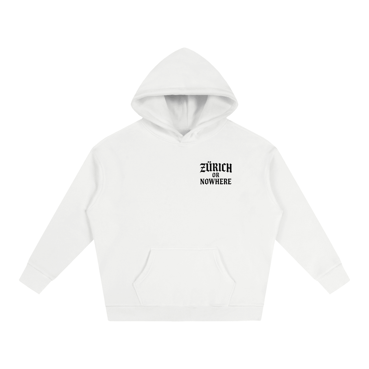 Oversize Fleeced Hoodie - ZoN