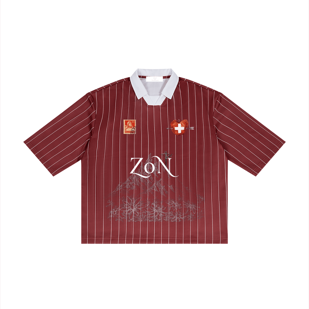 Schweizer Trikot WM 2026 - Unisex Collared Soccer Jersey - ZoN