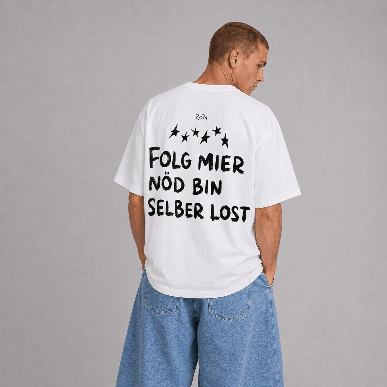 Streetwear Loose Drop Shoulder T-Shirt - ZoN