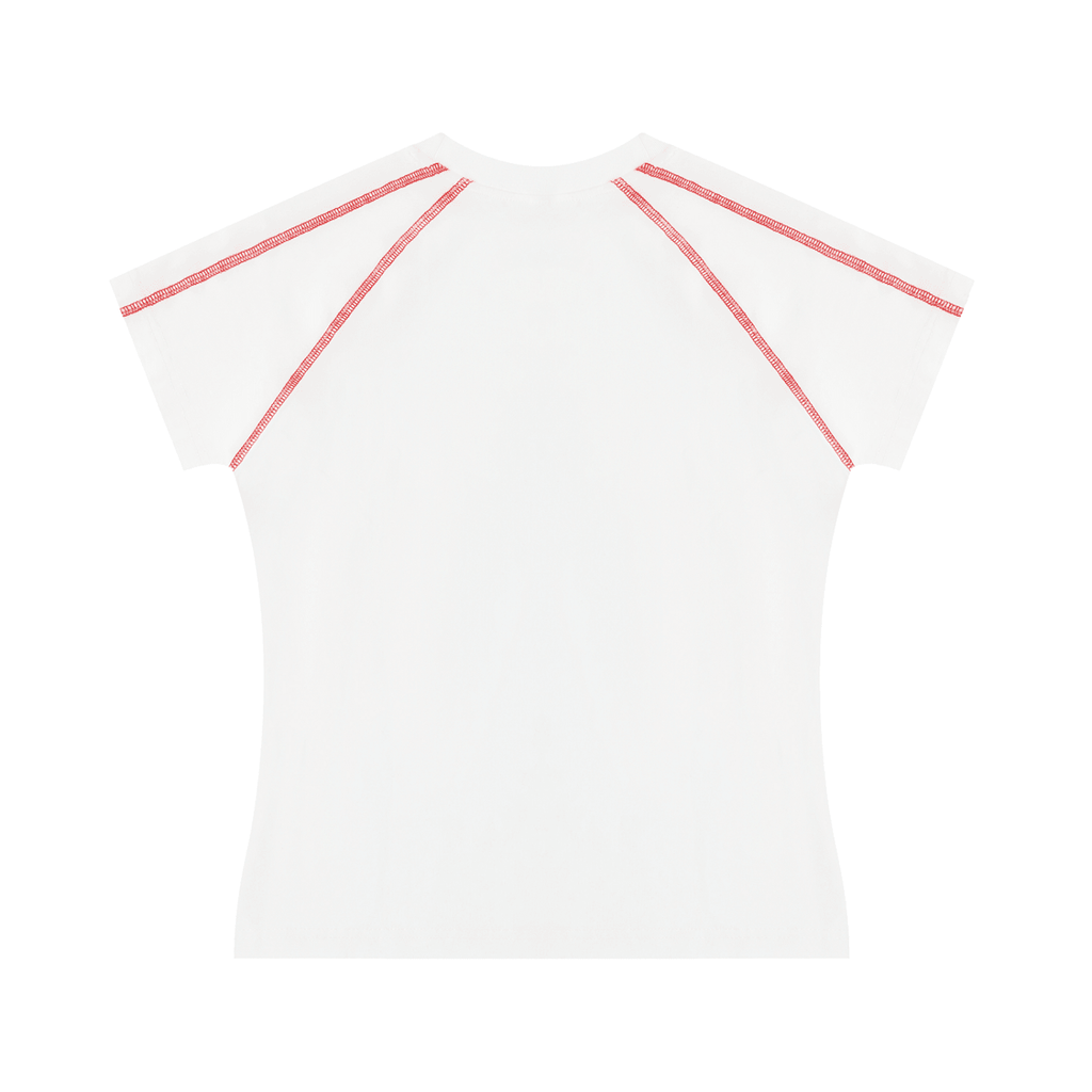 Women's Contrast Stitch Raglan T-Shirt - ZoN