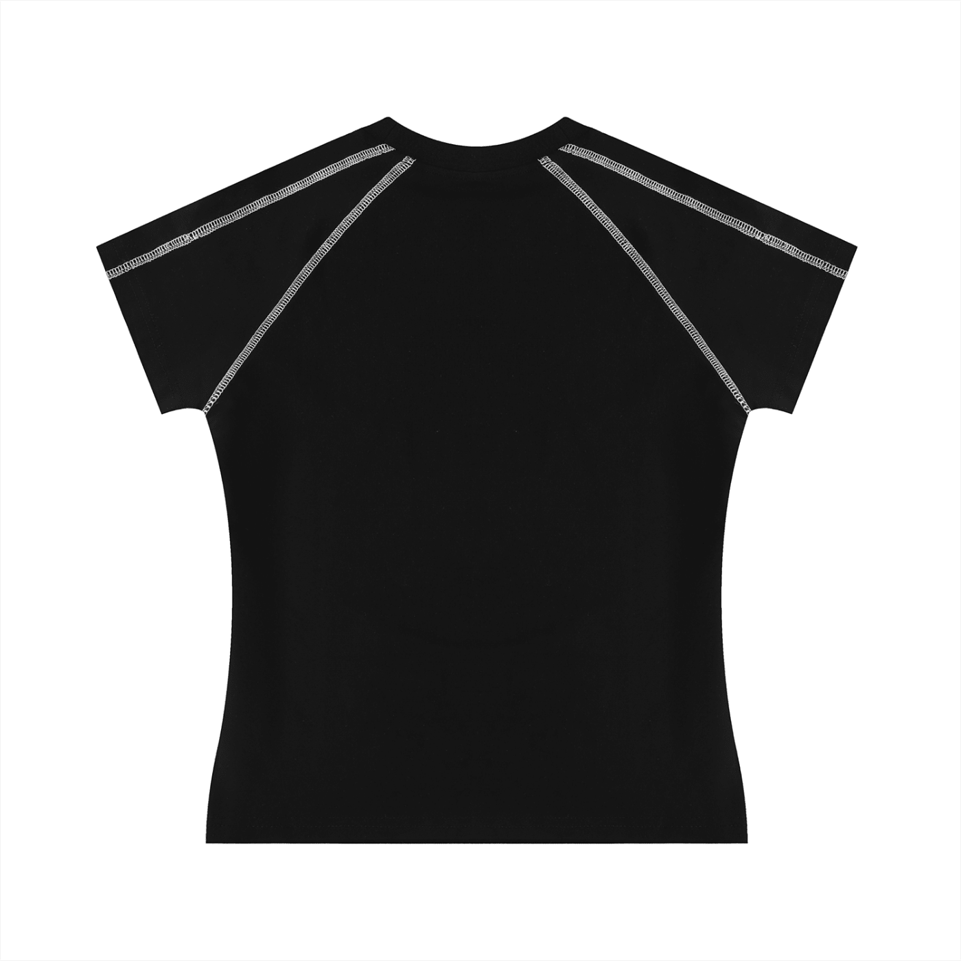 Women's Contrast Stitch Raglan T-Shirt - ZoN