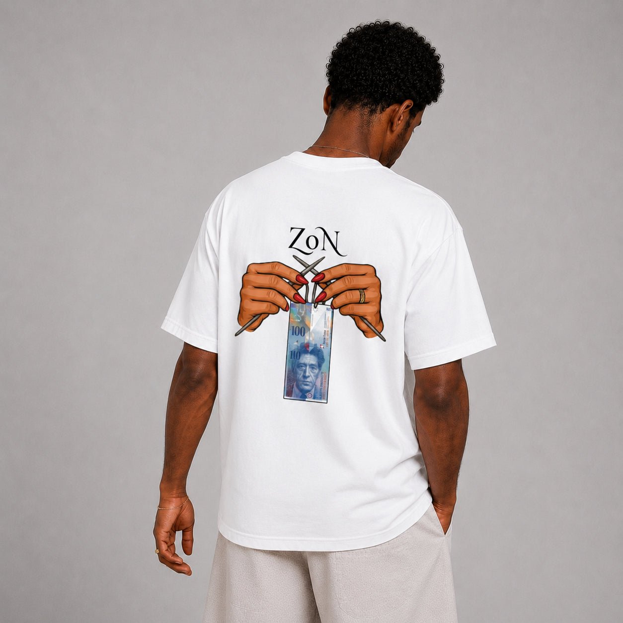 ZoN 100er T-Shirt unisex für Streetwear Look - ZoN