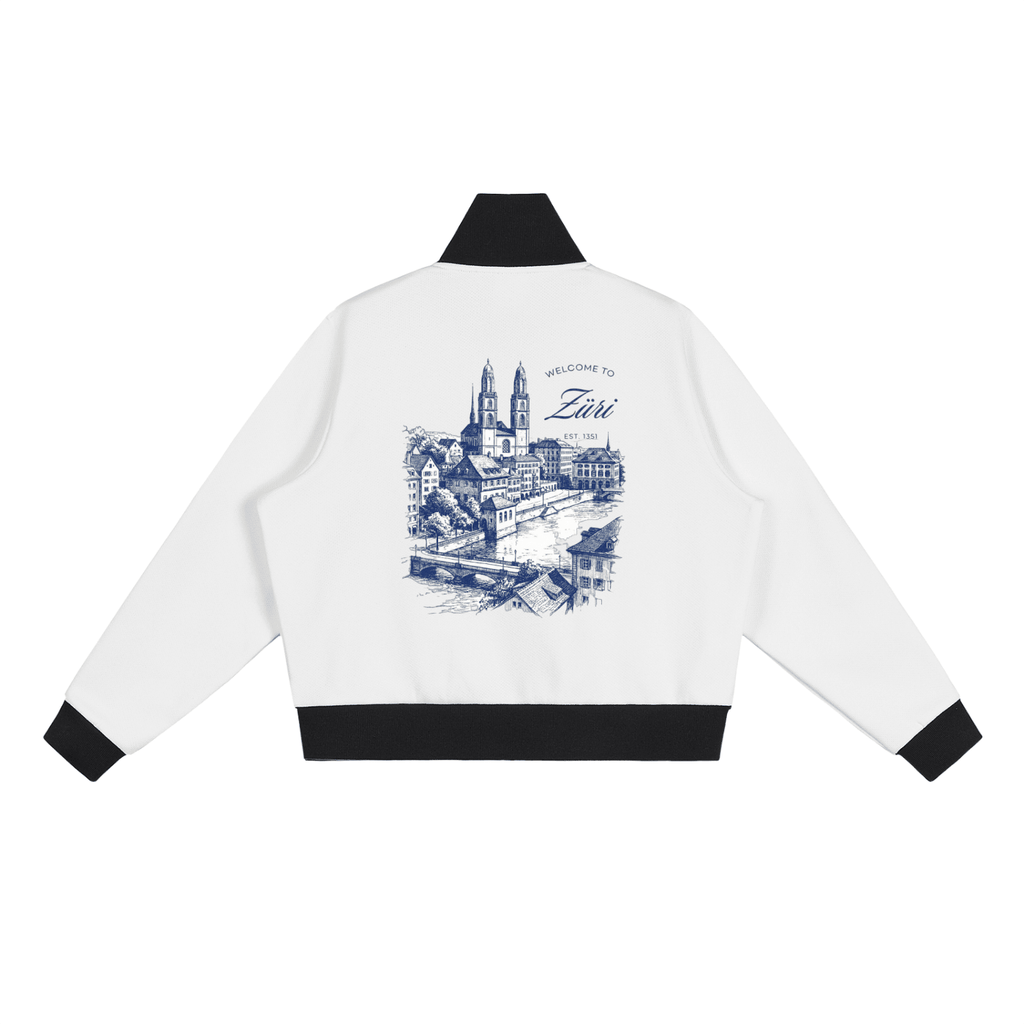 Zürcherine Cropped Track Jacket - ZoN